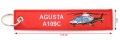 Czerwony brelok śmigłowiec Agusta A109C wymiary