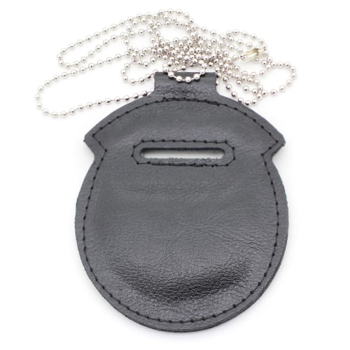 Podkładka skórzana z łańcuszkiem