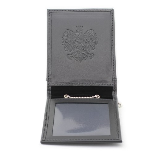 Etui skórzane z łańcuszkiem