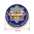 Wymiary odznaki Wydziału Techniki Operacyjnej