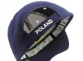 Haftowany napis POLAND na czapce Marynarka Wojenna
