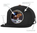 Czapka z daszkiem Snap Apollo 11 szczegóły