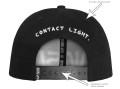 Widok z tyłu - czarna czapka snapback