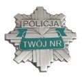 Gwiazda POLICYJNA z indywidualnym grawerem