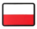 Gumowa naszywka flaga polski