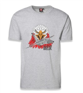 Szara koszulka z krótkim rękawem M-346 Master