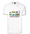 Biała koszulka Katowice