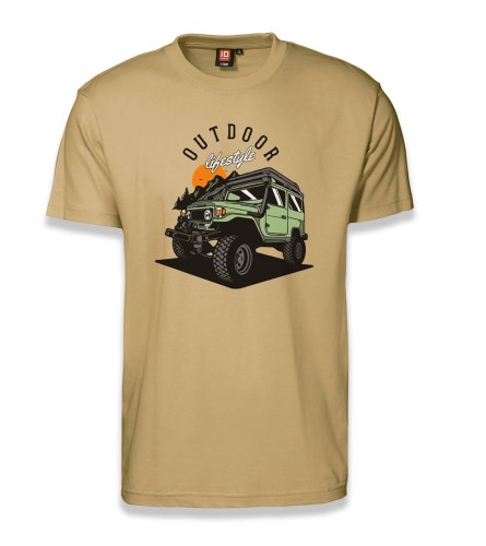 T-shirt dla tych co kochają styl życia na świeżym powietrzu