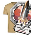 Piaskowa koszulka NASA STS