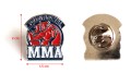 Pins MMA front i tył wymiary
