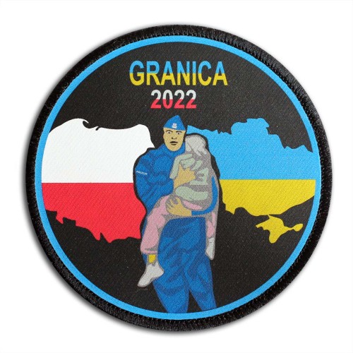 Granica 2022 Naszywka drukowana