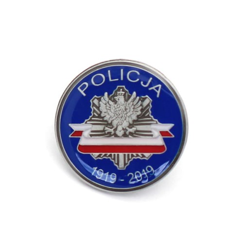 Przypina na 100-lecie Policji Państwowej