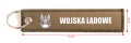 Brelok WOJSKA LĄDOWE z wymiarami