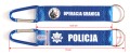 Brelok Policja Operacja Granica obie strony z wymiarami