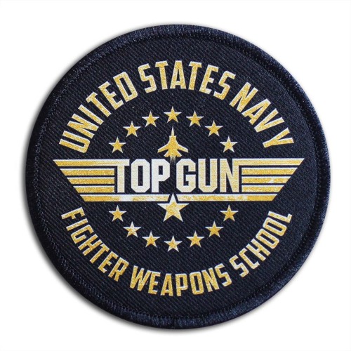 TOP GUN Naszywka drukowana