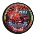 Legenda PRL Motocykl Ogar 200 naszywka z nadrukiem