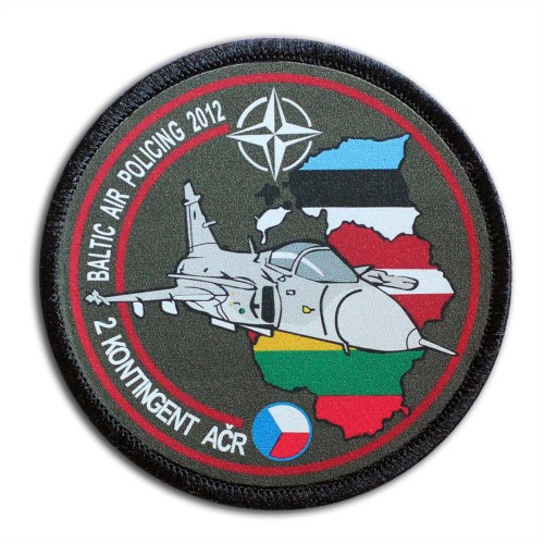 Baltic Air Policing 2012 Naszywka drukowana