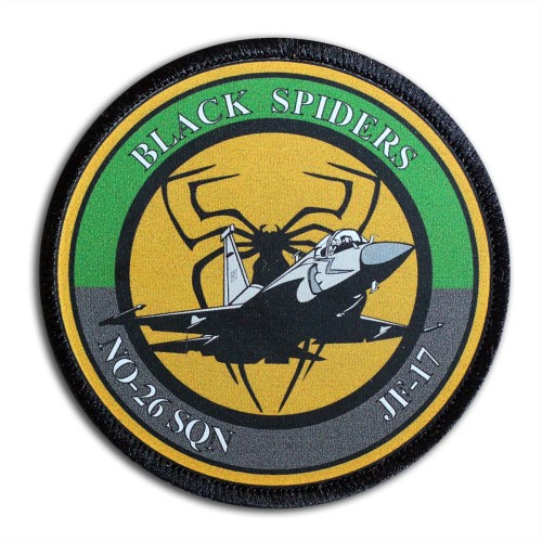 Naszywka Black Spiders no-26 sqn