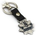 Brelok Policja Kryminalna z karabińczykiem i kółkiem