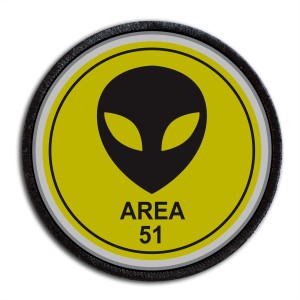 Naszywka ALIEN AREA 51