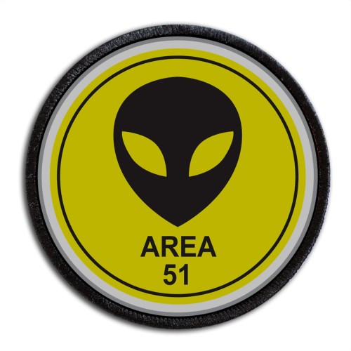 Obcy AREA 51 naszywka dft