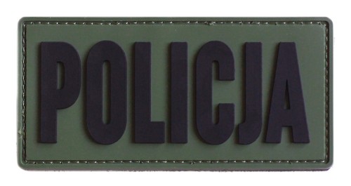 POLICJA PVC 9x4,5 cm