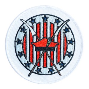 Naszywka Dywizjon 303 haft biała