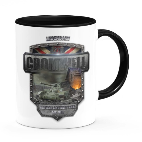 Kubek czołg A27M CROMWELL widok z drugiej strony