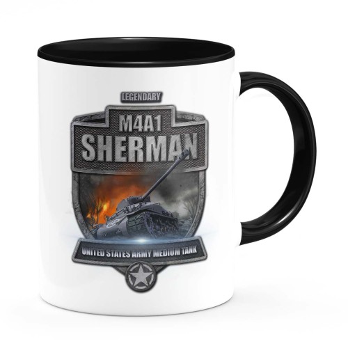 Kubek czołg M4A1 Sherman