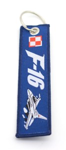 RBF kultowy tkany brelok Remove Before Flight