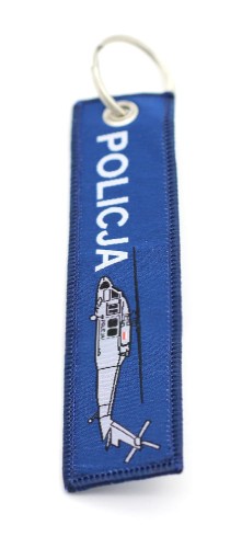 Black Hawk Policja brelok Remove Before Flight