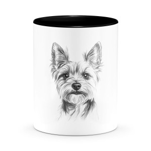 Kubek pies ozdobny i do towarzystwa Yorkshire terrier
