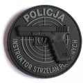 POLICJA Instruktor Strzelań Policyjnych Naszywka 4D