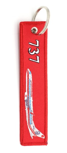 Brelok samolot pasażerski Boeing 737