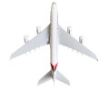 Airbus A380 Emirates od góry
