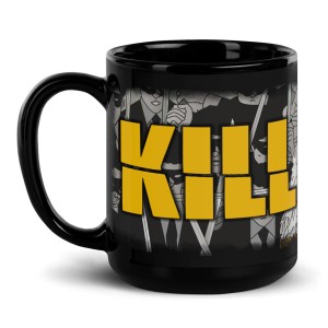 Czarny kubek z filmu Kill Bill Quentina Tarantino