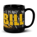 Czarny kubek KILL BILL ucho po prawej