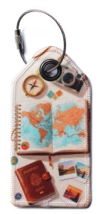 Zawieszka bagażowa do walizki travel identyfikator