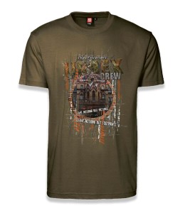 T-shirt URBEX dawny szpital nazywany też pałacem w Mokrzeszowie