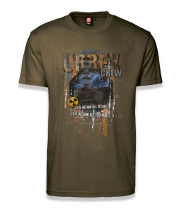 T-shirt URBEX Czarnobyl największa w histori katastrofa jądrowa