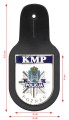 Odznaka garnizonowa - Komendy Miejskiej Policji w Poznaniu wymiary