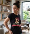 Koszulka damska uśmiechnięta MAMA MA ZAWSZE RACJĘ