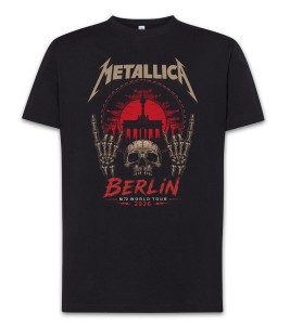 Metallica męska koszulka dwustronna M72 World Tour 2026 Berlin