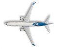 Boeing 737 Oman Air widok z góry