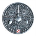 Coin F-16 rewers