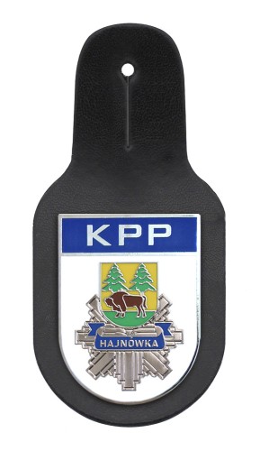 Odznaka garnizonowa KPP Hajnówka