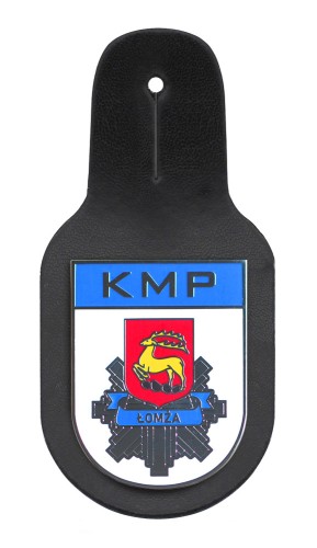 Odznaka garnizonowa - KMP Łomża
