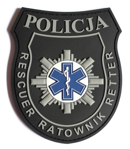 Naszywka Policja Ratownik