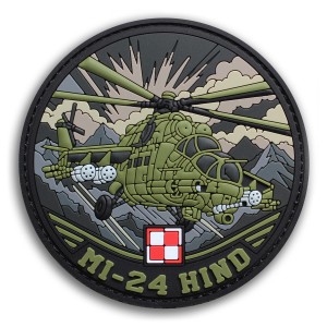 Mi-24 Hind Naszywka 3D z PVC