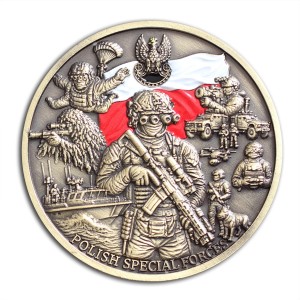 Coin pamiątkowy SIŁY SPECJALNE